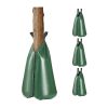 VEVOR Tree Watering Bag, 4 Packs 20 Gallons Watering Bags for New Trees, 5-9 Hours Slow Release Refillable Tree Drip Irrigation Bags with Zipper, Dur