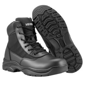 VEVOR Men's Military Tactical Boots, 6 inch Combat Hiking Work Boots, Lightweight & Breathable & Sturdy Mens Motorcycle Interceptor Trooper Boot, for