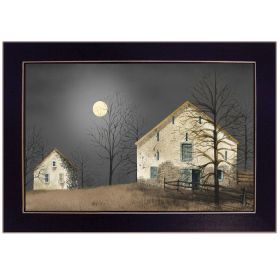 Trendy Decor 4U "Still of the Night" Framed Wall Art, Modern Home Decor Framed Print for Living Room, Bedroom & Farmhouse Wall Decoration by Billy Ja