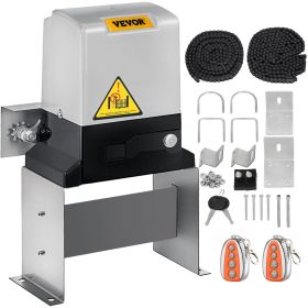 VEVOR Automatic Sliding Gate Opener 1400LBS with 2 Remote Controls, Gate Operator Hardware Kit for Security, Move Speed 43ft Per Min, Electric Rollin