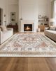 VEVOR Area Rug, 8 x 10 ft Large Washable Rug, Non-Slip and Tear-Resistant Soft Carpet, Pet & Child Friendly Vintage Area Rugs, Indoor Mat for Bedroom