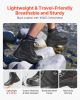 VEVOR Men's Military Tactical Boots, 6 inch Combat Hiking Work Boots, Lightweight & Breathable & Sturdy Mens Motorcycle Interceptor Trooper Boot, for