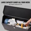 VEVOR Trailer Tongue Box, Carbon Steel Tongue Box Tool Chest, Heavy Duty Trailer Box Storage with Lock and Keys, Utility Trailer Tongue Tool Box for