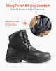 VEVOR Men's Military Tactical Boots, 6 inch Combat Hiking Work Boots, Lightweight & Breathable & Sturdy Mens Motorcycle Interceptor Trooper Boot, for