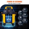 VEVOR Wet Dry Vac, 2.6 Gallon, 2.5 Peak HP, 3 in 1 Portable Shop Vacuum with Blowing Function, Attachments Storage, Perfect for Cleaning Floor, Uphol