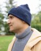 HAAKWEAR Theta-Stitch Cuffed Beanie - Designed and Made in USA (Patent Pending Design) - Denim Blue