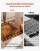 VEVOR Door Mat, Welcome Doormat for Outdoor Entrance, 29.5" x 17" All-Weather Faux Coir Entryway Mat with Non-Slip Backing, Low-Profile & Easy-to-Cle