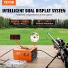 VEVOR PCP Air Compressor, 4500PSI/30Mpa Portable PCP Airgun Compressor with External Converter, DC12V, AC115V | Oil & Water-Free | Manual-Stop Air Ri