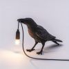 Raven Table Lamp Birds Desk Lamp Resin Crow Wall Sconce Creative Night Light Modern Art Fixture For Living Room Bedside Bedroom Office Study Dorm Dec