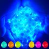 50PCS 9 Colors Balloon Light, Long Standby Time Mini Ball Light, Round LED Flash Lamp For Paper Lantern Balloon Party, Wedding, Birthday, Festival, N