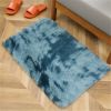 1pc, High Pile Tie-Dyed Shaggy Rug for Living Room and Bedroom - Fire Retardant, Machine Washable, Anti-Skid, Faux Fur, Plush Carpet - Perfect for Nu
