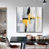 Hand Painted Oil Paintings Black and white gold Modern Abstract Oil Paintings On Canvas Wall Art Decorative Picture Living Room Hallway Bedroom Luxur