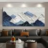 Handmade Oil Painting Thick Texture Abstract Landscape Oil Painting Gorgeous Abstract Landscape 3D Wall Art on Canvas Serene Abstract Landscape 3D La