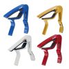 5CORE Capo Acoustic Electric Guitar 6 String Quick And Easy Adjustment Classic Clip - Banjo Mandolin Or Ukulele Capotraste Para Guitarra - CAPO BRWG4