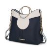 MKF Collection Kylie Top Handle Satchel Handbag Vegan Leather Women by Mia k