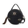 MKF Collection Gayle Crossbody Round Handbag Purse by Mia k.