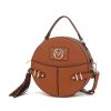 MKF Collection Gayle Crossbody Round Handbag Purse by Mia k.