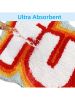Color Rug For Bedroom, 2X3" Fluffy Thick Soft Living Room Rugs, Non Slip Absorbent Floor Mat, Cute Washable Microfiber Non-Slip Small Shower Mat, Aes