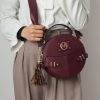 MKF Collection Gayle Crossbody Round Handbag Purse by Mia k.