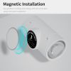 4pcs Rechargeable LED Night Light Wall Lamp Commercial StrobeLight Multi-color Mode Dimmable Indoor Light Magnetic StepLight for Entryway Bedside Des