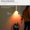 4pcs Rechargeable LED Night Light Wall Lamp Commercial StrobeLight Multi-color Mode Dimmable Indoor Light Magnetic StepLight for Entryway Bedside Des