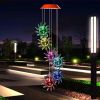 Yard Decor Lights; Solar Butterfly Chimes; 2023 Gifts for Mom/Dad/Women/Grandma/Wife/Daughter/Sister/Aunt/Nana/Grandfather/ ; Father Birthday Gifts;