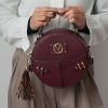 MKF Collection Gayle Crossbody Round Handbag Purse by Mia k.