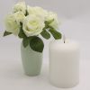 Flameless Flickering LED Candles Battery Operated with 6H Timer, Warm Light Real Wax Pillar Votive 3D Wick Candles, Perfect for Party/Wedding/Home De
