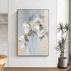 Handmade Oil Painting Fancy Wall Art Personalized Gifts Abstract White Floral Painting On canvas Large Flower Oil Painting Minimalist Modern Living R